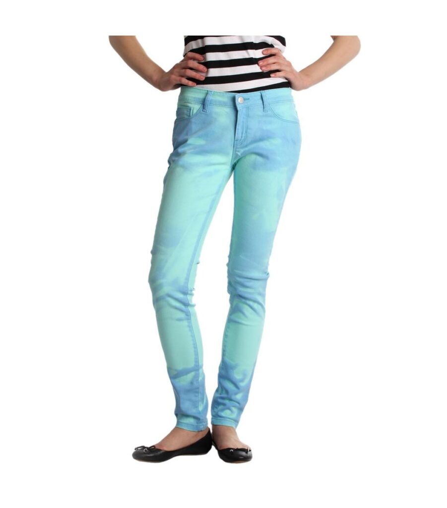 Turquoise Blue Magic Jeans