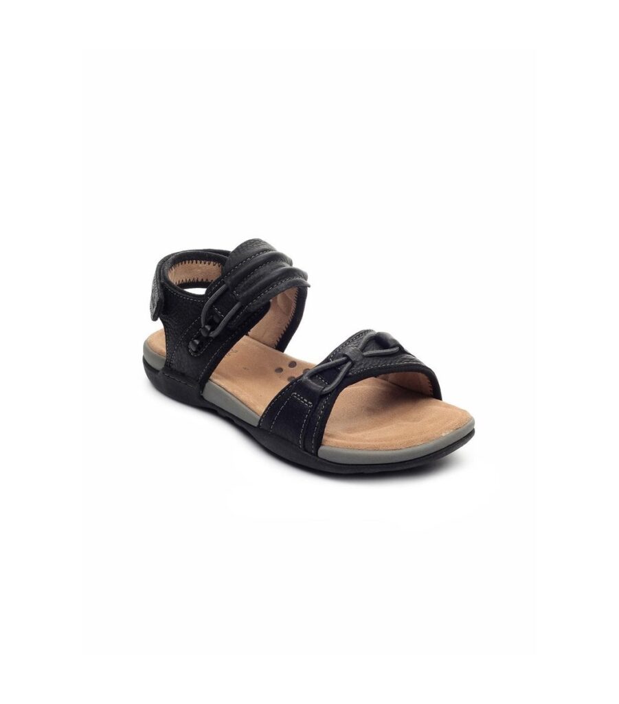 Vent Jump Black Sandals