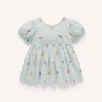 Fruity Embroidered Dress