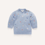 Snowy Embroidered Jumper