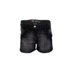 Washed Black Shorts