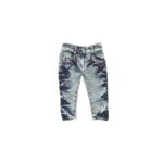 Washed Blue Capris
