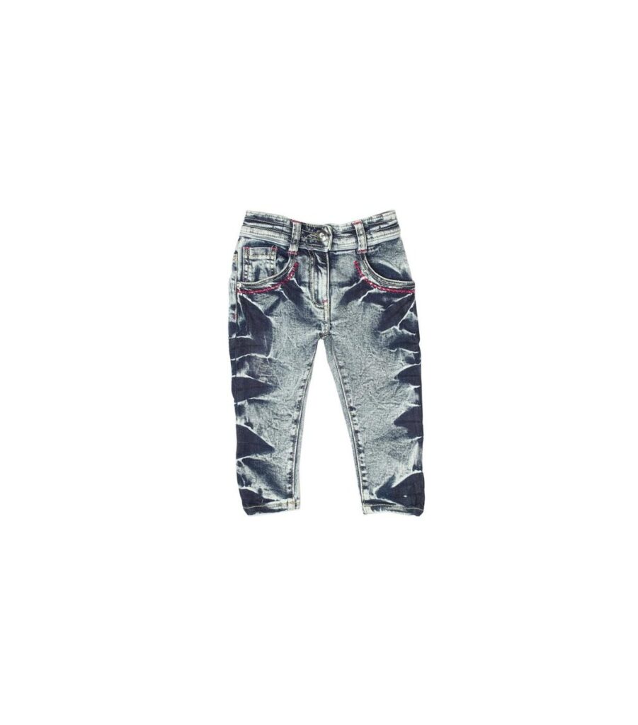 Washed Blue Capris