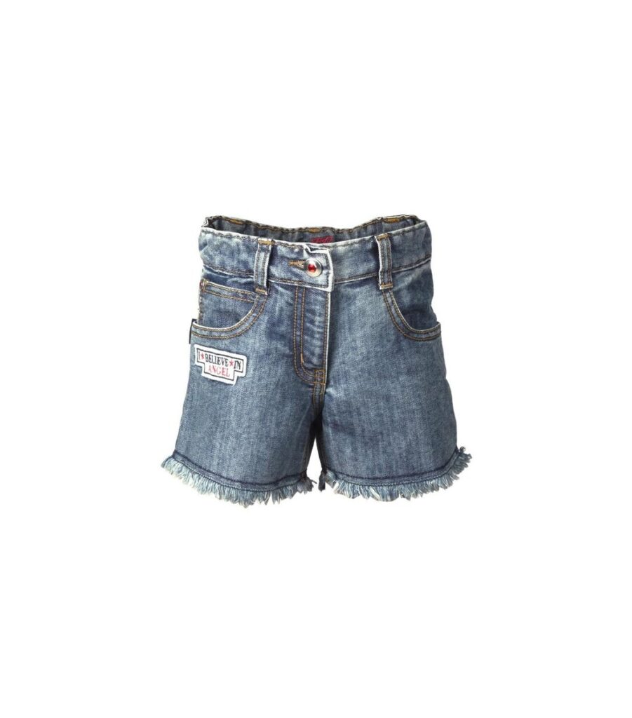 Washed Blue Shorts