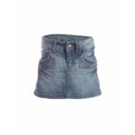 Washed Blue Skirt