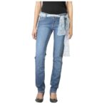 Washed Light Blue Jeans