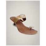 Wedding Heeled Bronze Heels