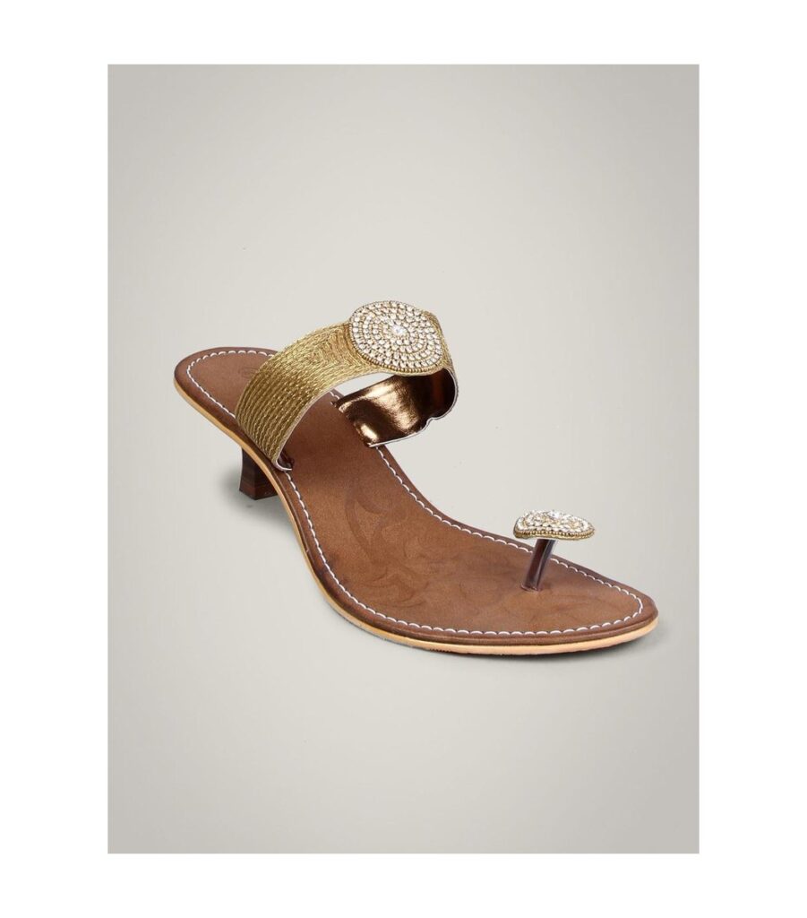 Wedding Heeled Bronze Heels
