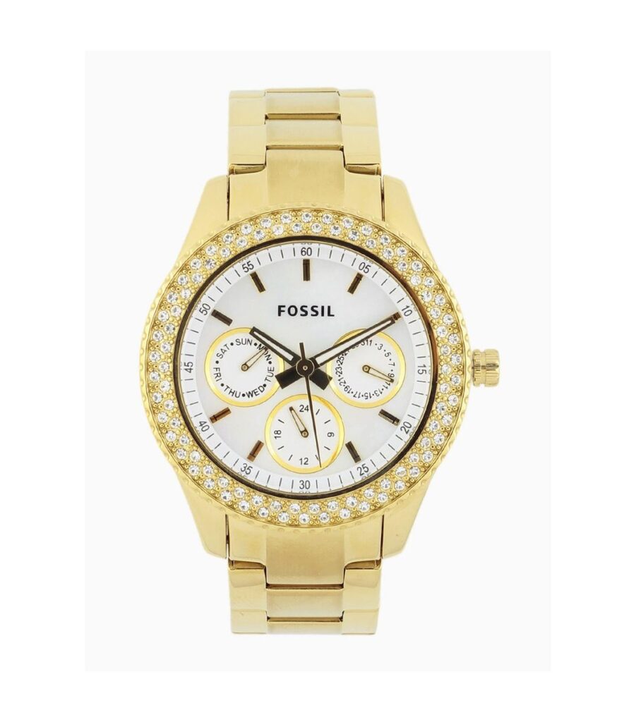 White Dial Analogue & Chronograph Watch