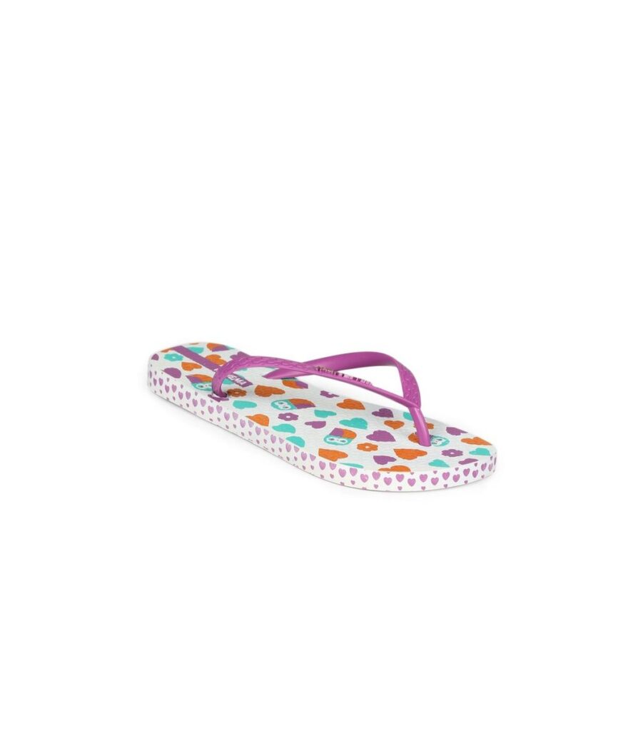 White Flip Flops