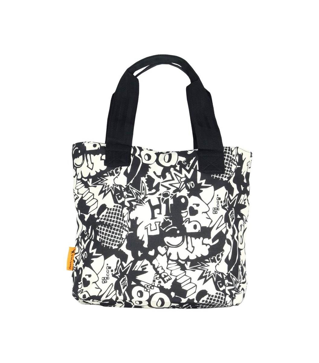 white-printed-tote-bag-handbag White Printed Tote Bag Handbag