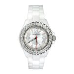 White Silicon Strap Watch