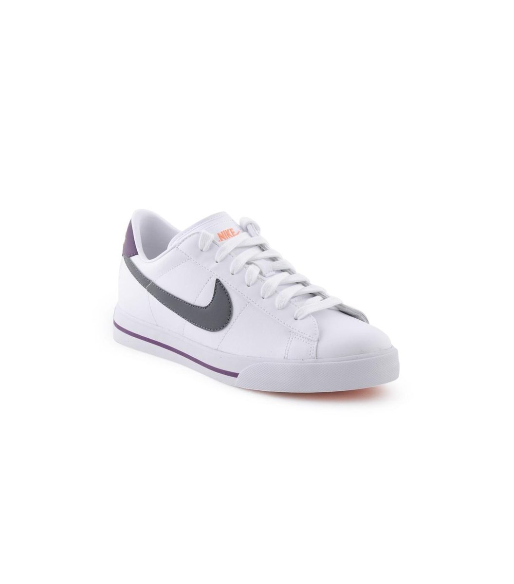 white-sweet-classic-leather-sports-shoes White Sweet Classic Leather Sports Shoes