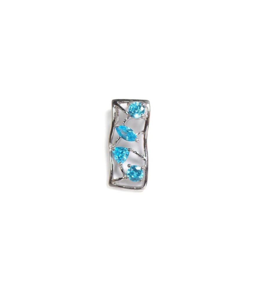 Woman Blue Pendant