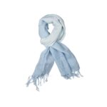 Woman Blue Scarf
