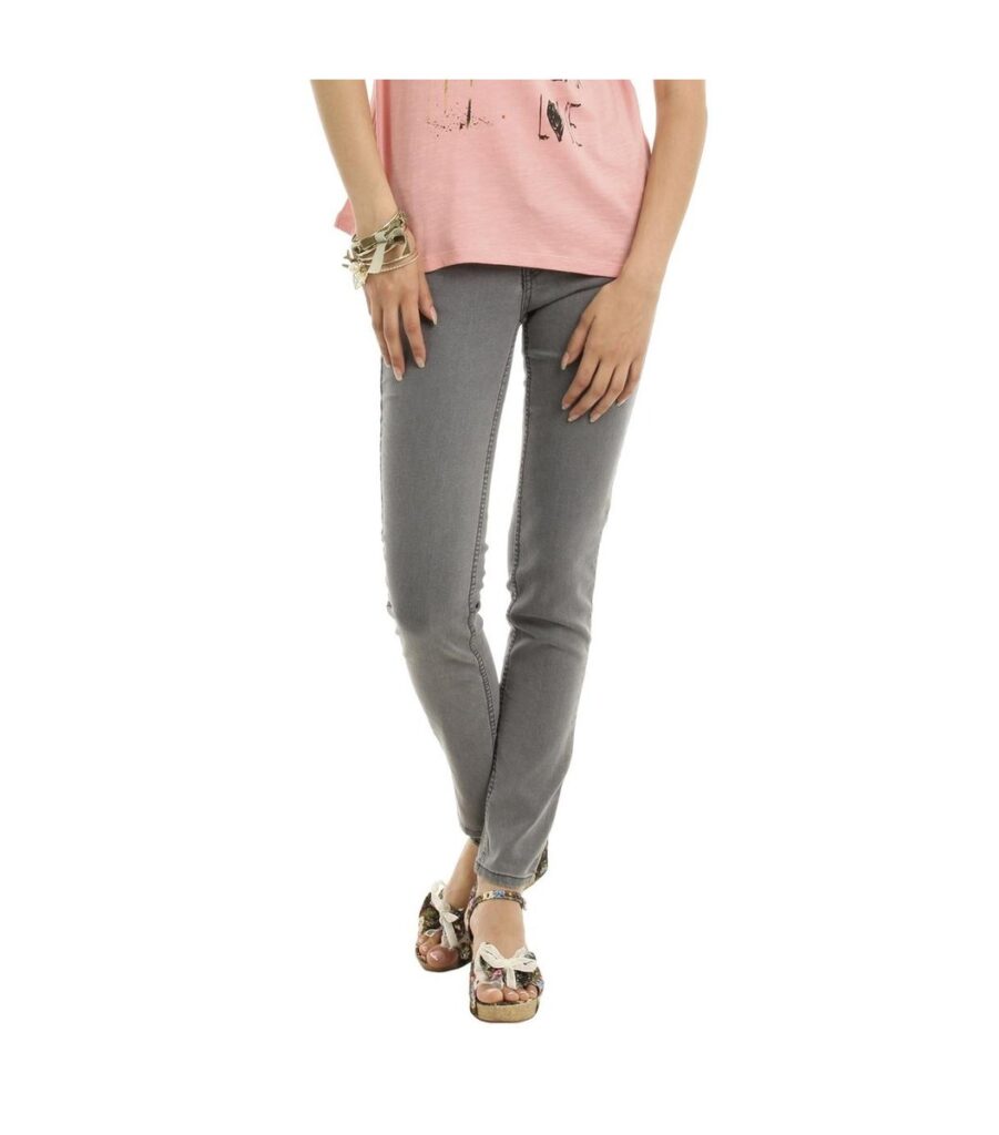 Woman Grey Jeggings