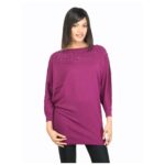 Woman Magenta Sweater