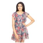 Woman Multi Floral Dress