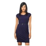 Woman Navy Blue Dress