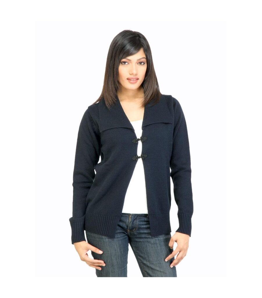 Woman Navy Blue Sweater