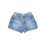Woven Blue Shorts