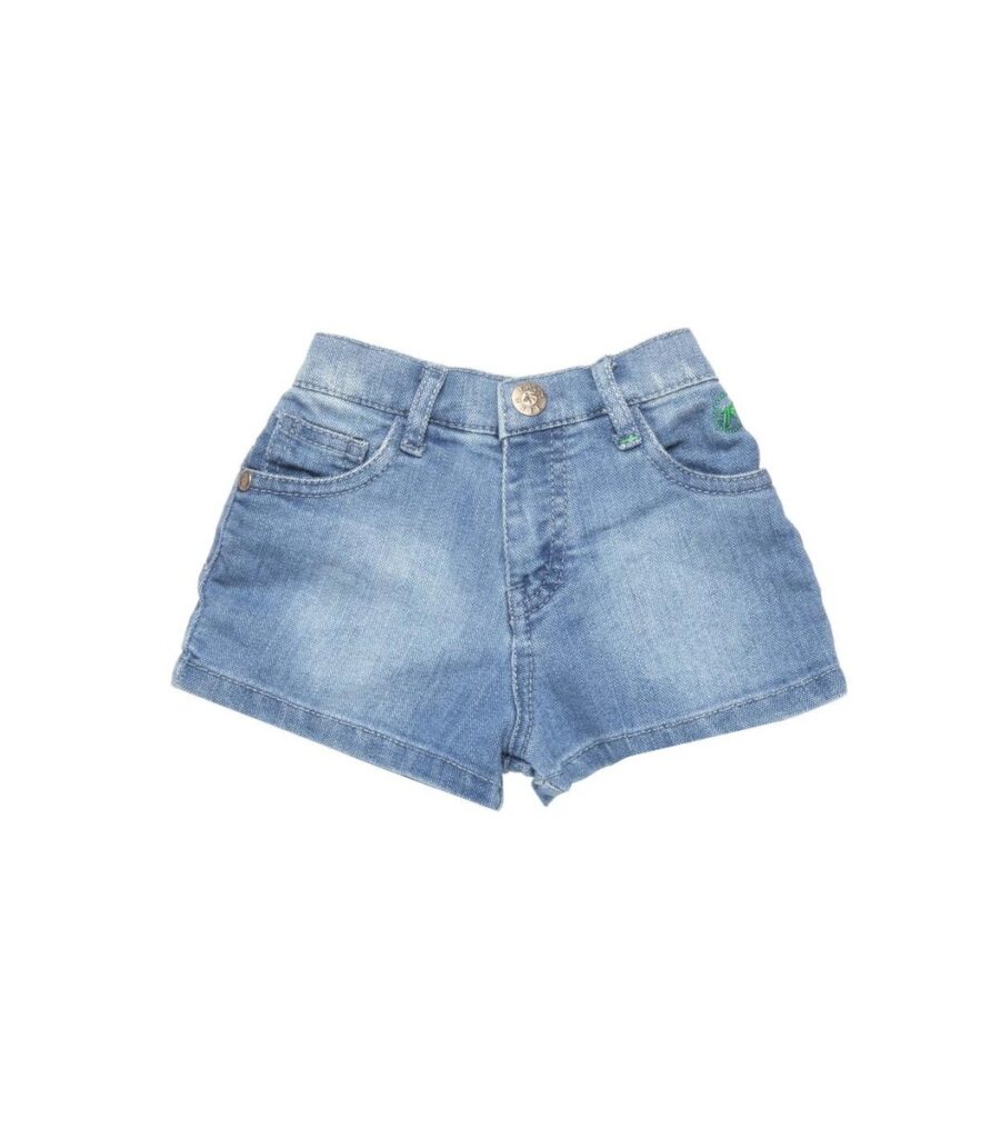 Woven Blue Shorts