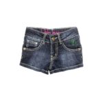 Woven Navy Blue Shorts