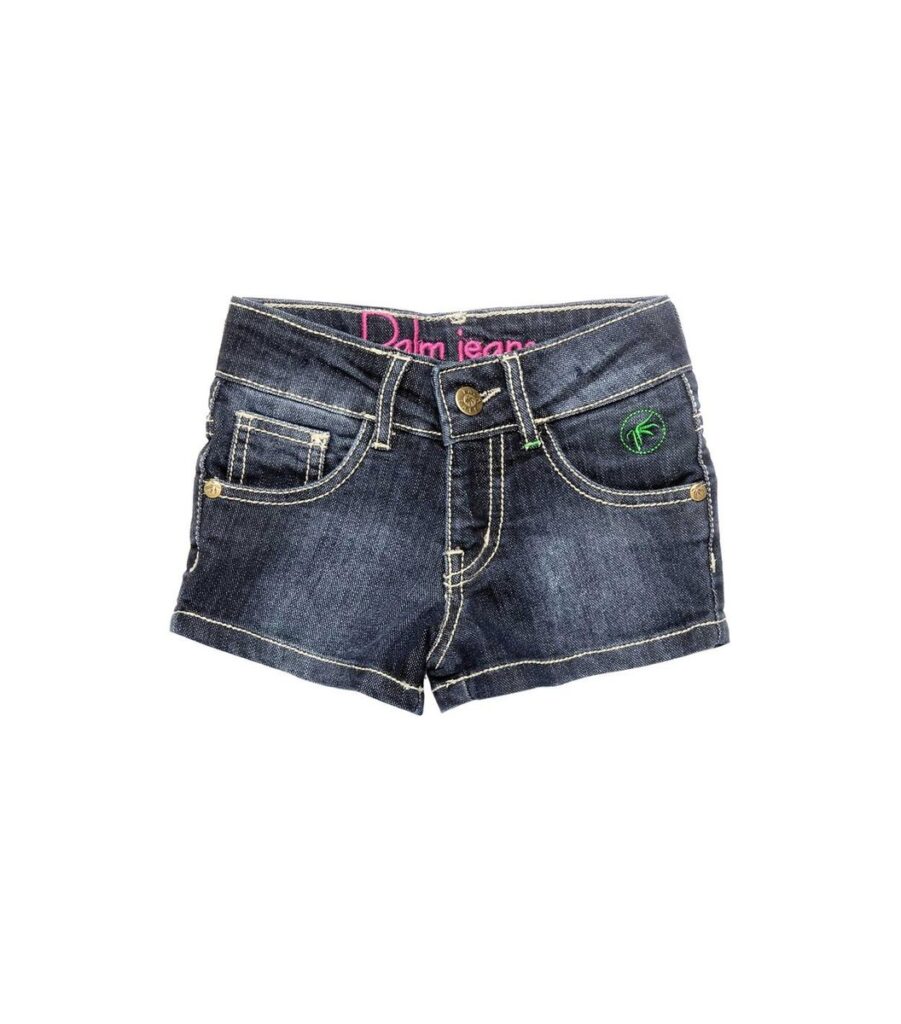 Woven Navy Blue Shorts