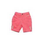Woven Pink Pedal Pusher Capris