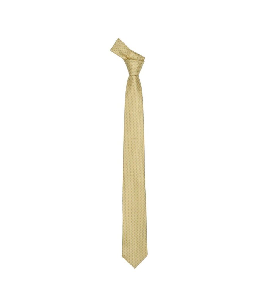 Yellow Patterned Tie